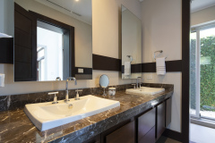 Luxury double vanity bathroom at Villa Belvedere Costa Rica