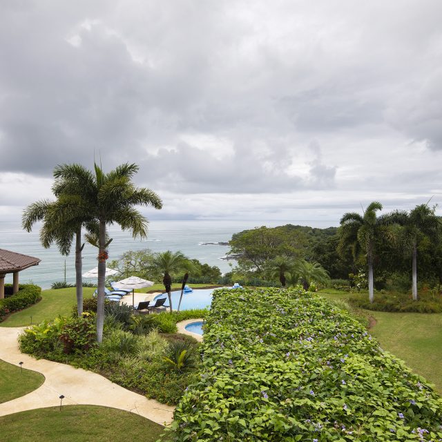 View of Peninsula Papagayo, Costa Rica